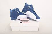 Air Jordan 12 Retro Stone Blue 130690-404 - 5