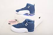 Air Jordan 12 Retro Stone Blue 130690-404 - 3