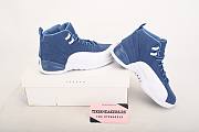 Air Jordan 12 Retro Stone Blue 130690-404 - 4