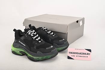 Balenciaga Triple S Black Yellow Fluo