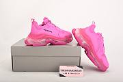 Balenciaga Triple S Clear Sole Pink  - 4