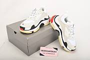 Balenciaga Triple S White Black Red - 3