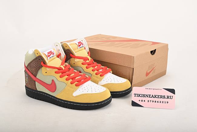 Nike SB Dunk High Color Skates Kebab and Destroy CZ2205-700 - 1