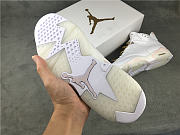 Jordan 6 Retro Gold Hoops DH9696-100 - 6