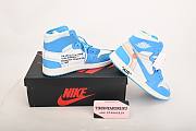 Air Jordan 1 Retro High x Off-White University Blue AQ0818-148 - 6