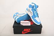 Air Jordan 1 Retro High x Off-White University Blue AQ0818-148 - 5