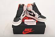 Air Jordan 1 Retro High Neutral Grey Hyper Crimson 555088-018 - 6