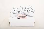 Air Jordan 1 Mid Iridescent Reflective White CK6587-100 - 5