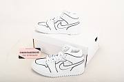 Air Jordan 1 Mid Iridescent Reflective White CK6587-100 - 2