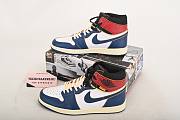 Air Jordan 1 Retro High Union Los Angeles Blue Toe BV1300-146 - 2