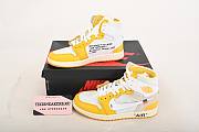 AIR JORDAN 1 x OFF-WHITE CANARY YELLOW AQ0818-149 - 4