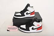 Air Jordan 1 Mid SE White Black Red Spruce BQ6931-100  - 4