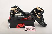 Air Jordan 1 Retro High Black Metallic Gold 555088-032 - 5