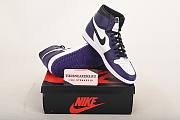 Air Jordan 1 Retro High Court Purple White 555088-500 - 6