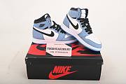 Air Jordan 1 Retro High White University Blue Black  555088-134 - 5