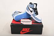 Air Jordan 1 Retro High White University Blue Black  555088-134 - 2