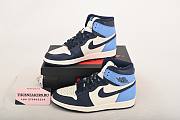 Air Jordan 1 Retro High Obsidian UNC 555088-140 - 4