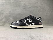 Nike SB Dunk Low Quartersnacks Zebra DM3510-001 - 5