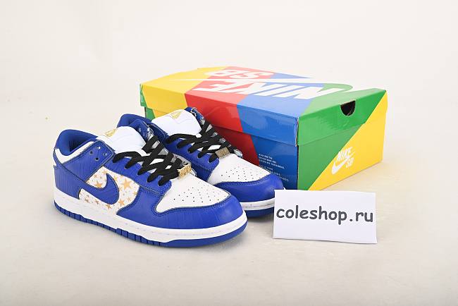 Supreme x Nike SB Dunk Low Hyper Blue 2021 DH3228-100 - 1