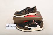 Air Jordan 1 Low OG SP-T x Travis Scott Black Dark Mocha CQ4277-001 - 5