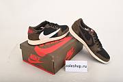 Air Jordan 1 Low OG SP-T x Travis Scott Black Dark Mocha CQ4277-001 - 6