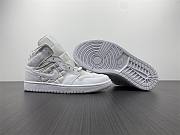 Air Jordan 1 Mid Quilted White (W) DB6078-100 - 2