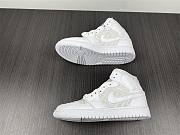 Air Jordan 1 Mid Quilted White (W) DB6078-100 - 6