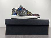 Air Jordan 1 Low Multicolor Snakeskin (W) (2020) CW5580-001  - 2