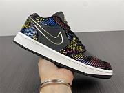 Air Jordan 1 Low Multicolor Snakeskin (W) (2020) CW5580-001  - 5