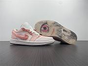 Air Jordan 1 Low SE Mighty Swooshers Pink  DM5443-666 - 3