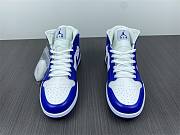 Air Jordan 1 Mid Kentucky Blue BQ6472-104  - 5