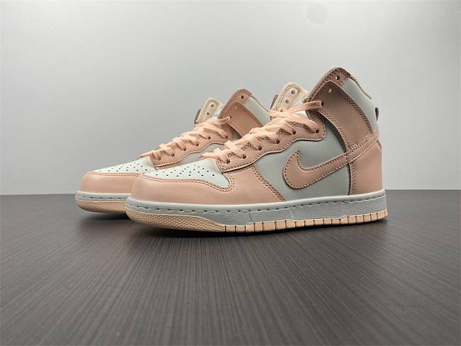 Nike Dunk High Sail Crimson Tint DD1869-104  - 1