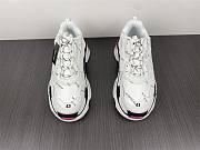 Balenciaga Triple S Allover Logo White Pink 524039W3CN36000  - 2