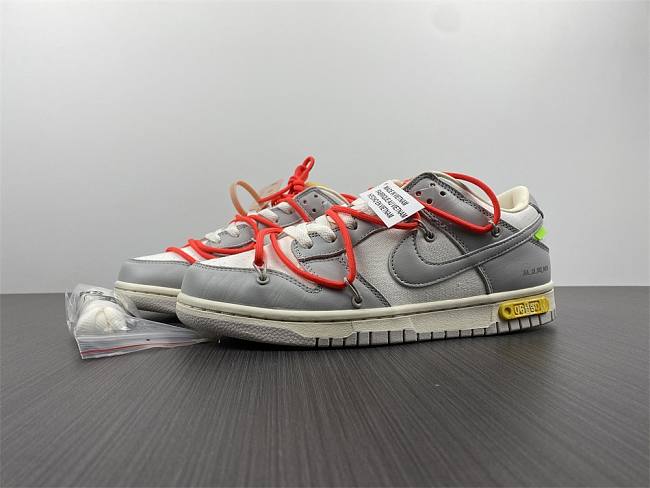 Nike Dunk Low Off-White Lot 6 DM1602-110  - 1