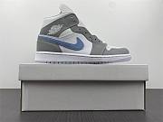 Air Jordan 1 Mid Wolf Grey Aluminum BQ6472-105  - 4