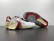 Air Jordan 2 Retro Low SP Off-White White Red DJ4375-106 - 3