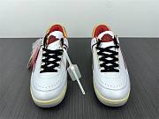 Air Jordan 2 Retro Low SP Off-White White Red DJ4375-106 - 5