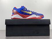 Nike Zoom Kobe VII RLX Red Blue Metallic Gold 488371-406 - 5