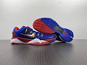 Nike Zoom Kobe VII RLX Red Blue Metallic Gold 488371-406 - 4