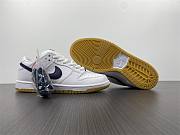 Nike SB Dunk Low Orange Label White Navy CZ2249-100 - 4