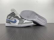 Air Jordan 1 Mid Wolf Grey Aluminum BQ6472-105  - 5