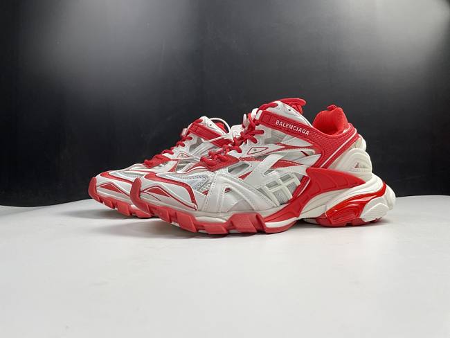 Balenciaga Track 2 Red White - 1