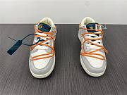 Nike Dunk Low Off- White Lot 44 DM1602-104  - 2