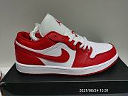 Air Jordan 1 Low Gym Red White 553558-611 - 4