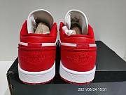 Air Jordan 1 Low Gym Red White 553558-611 - 5