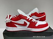 Air Jordan 1 Low Gym Red White 553558-611 - 6