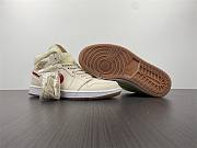 Air Jordan 1 Mid Fleece Pearl White DO2207-264 - 5