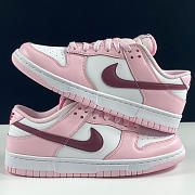 Nike Dunk Low Pink Foam Red White CW1590-601 - 3