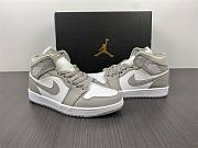 Air Jordan 1 Mid Linen 554724-082 - 5