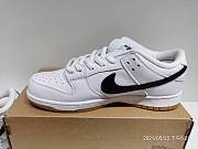 Nike SB Dunk Low Orange Label White Black CD2563-100 - 3